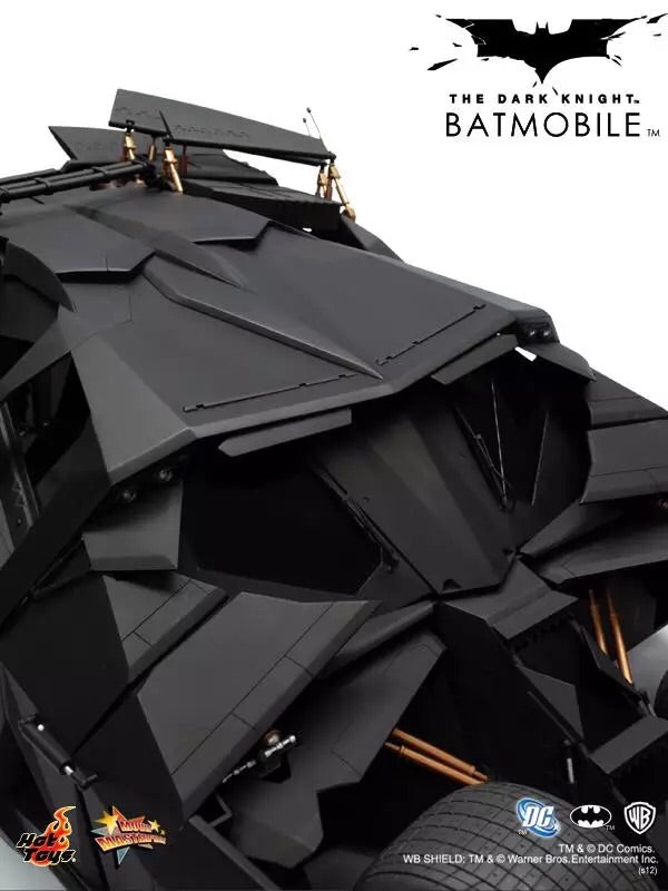 HotToys HT 1/6 Black Batmobile DX12 Batman Dark Knight Vehicle MMS69  action figures