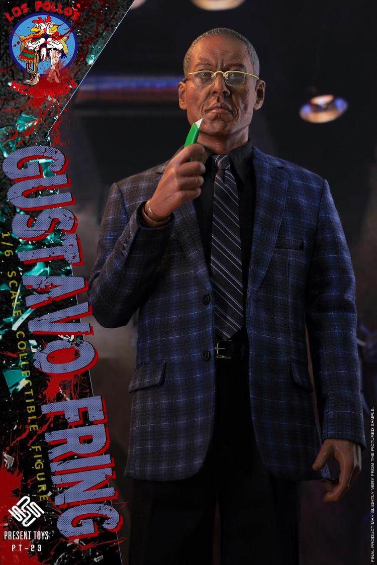 PRESENT TOYS 1/6 Breaking Bad Uncle Chicken Maker Action Figure PT-SP23