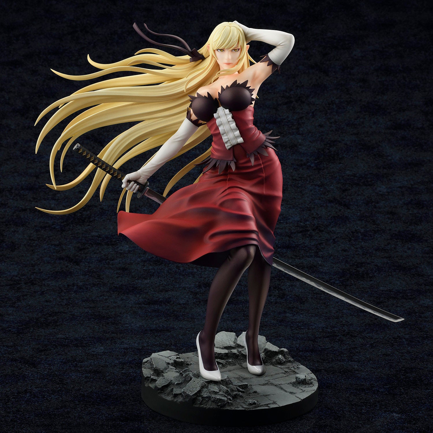 BellFine: *Kizumonogatari* — Kiss-shot Acerola-orion Heart-under-blade (Shinobu Oshino) Figure — Licensed Version