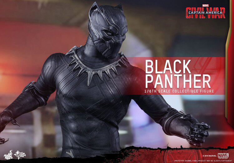 HT Hottoys Black Panther 1.0 Captain America: Civil War MMS363 black panther action figure