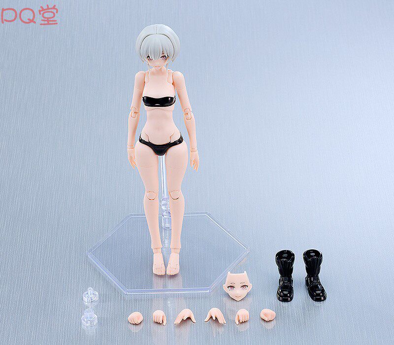 (GSC) PLAMAX Xi-III Neco Original Artwork Set - Mecha Girl - Articulated Figure