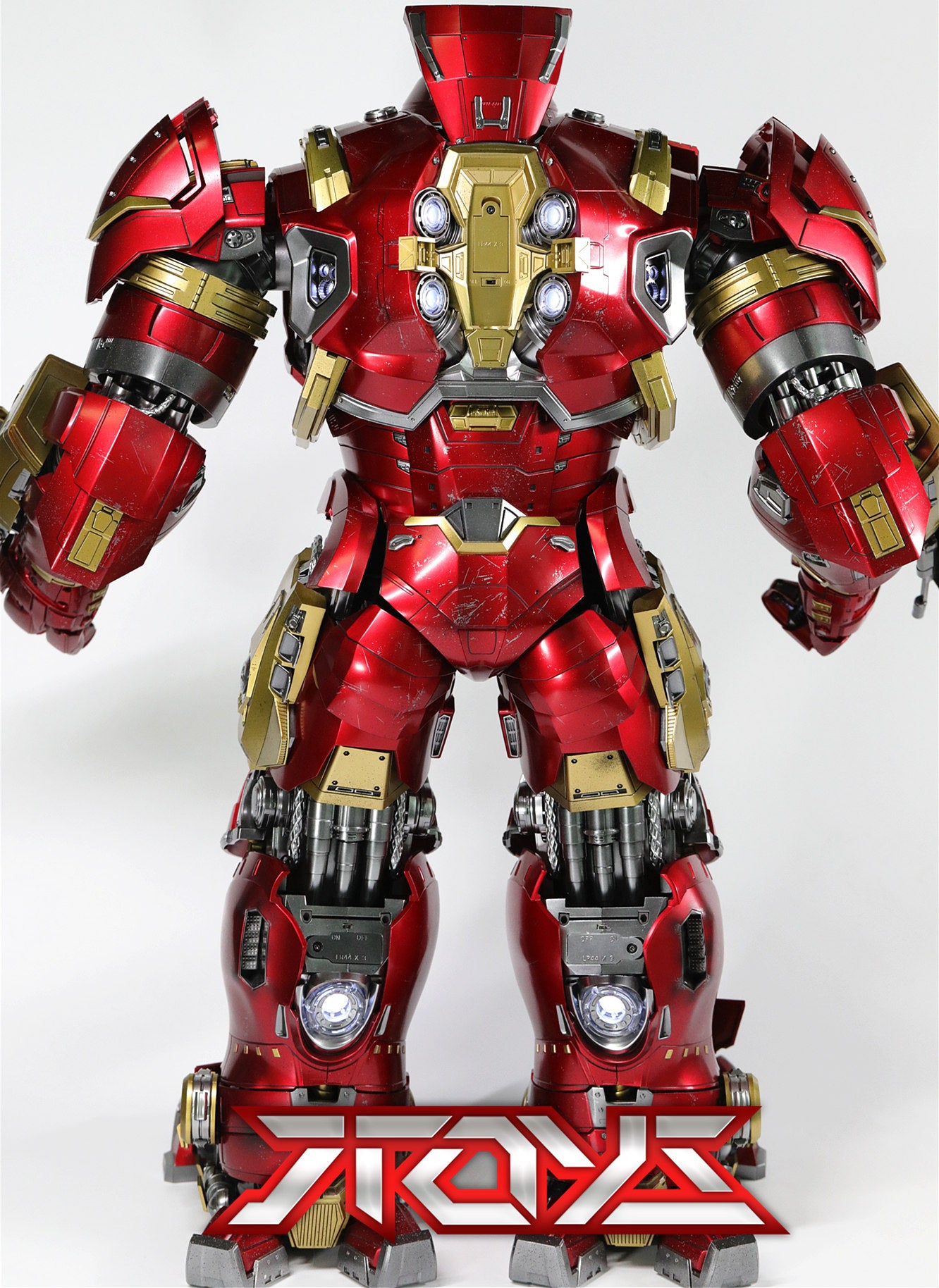 HT HOTTOYS Iron Man Hulkbuster 1.0 2.0 Armor MK44 1/6 Avengers 60cm high movable figure