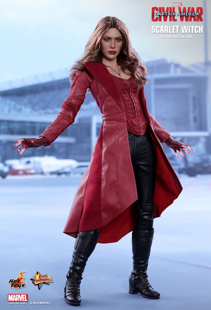 HT Hottoys 1/6 MMS370 Civil War Avengers Scarlet Witch 3.0 Wanda action figures