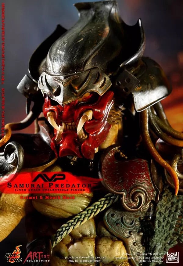 HT HOTTOYS Samurai Iron-Blooded 1/6 Taketani Takashi Oniki Yuji Predator Action Figure
