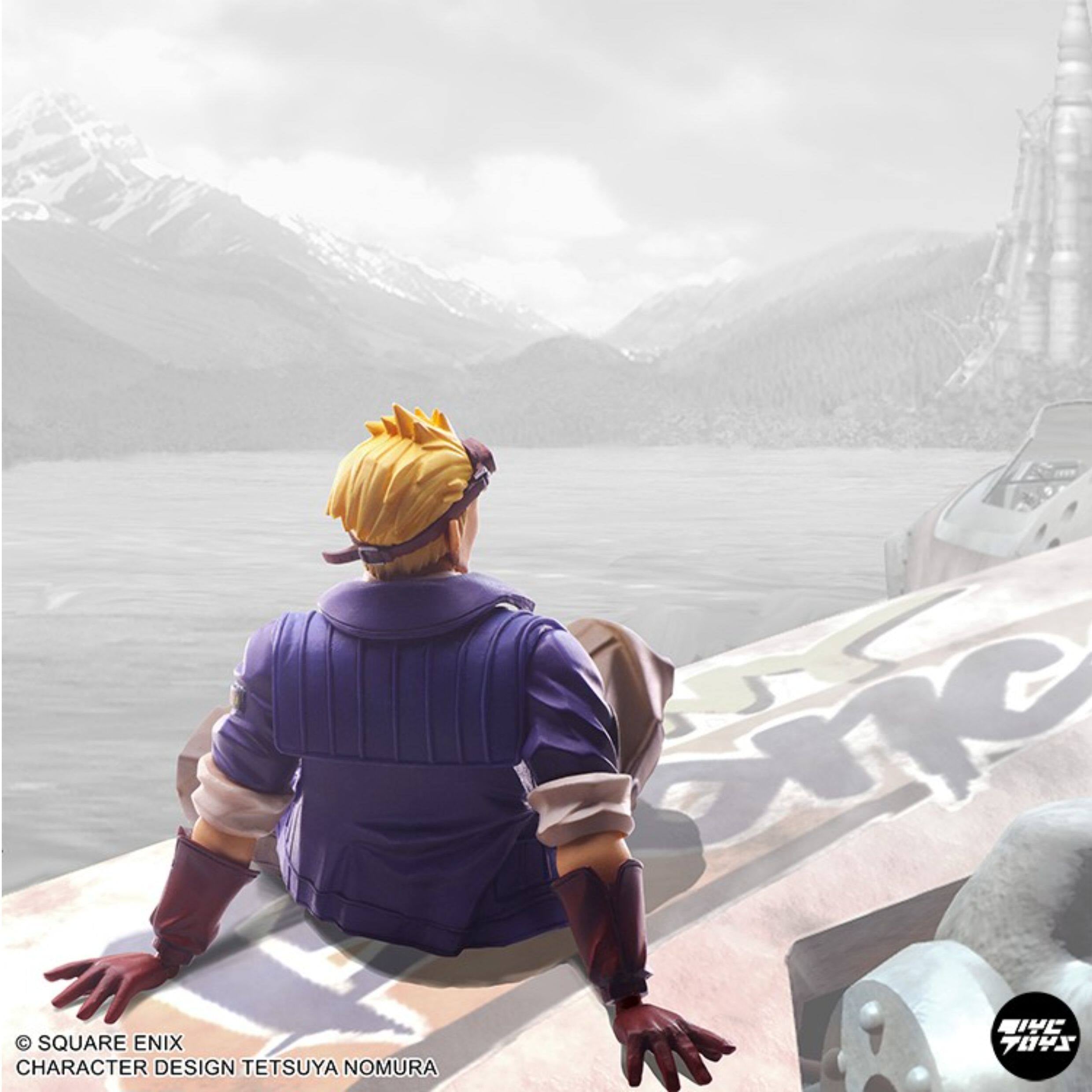 SE Final Fantasy VII BRING ARTS: Cid Highwind Action Figure