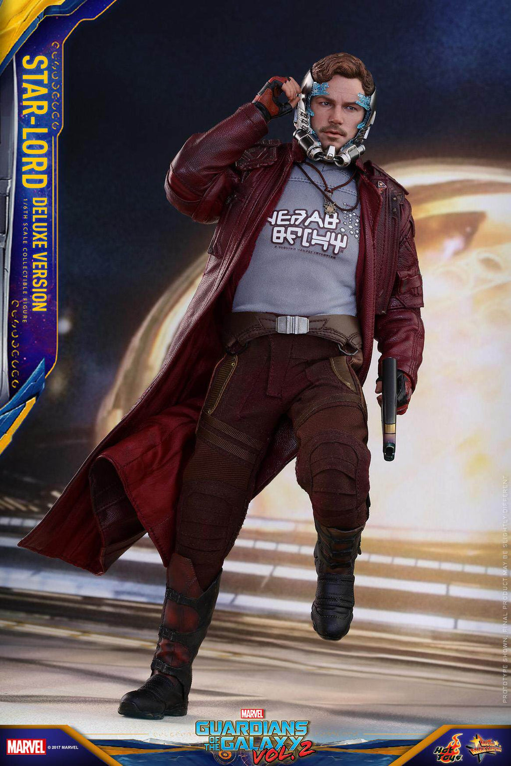 HT MMS421 1/6 Guardians of the Galaxy 2 Star-Lord 2.0 Deluxe Edition Action Figure