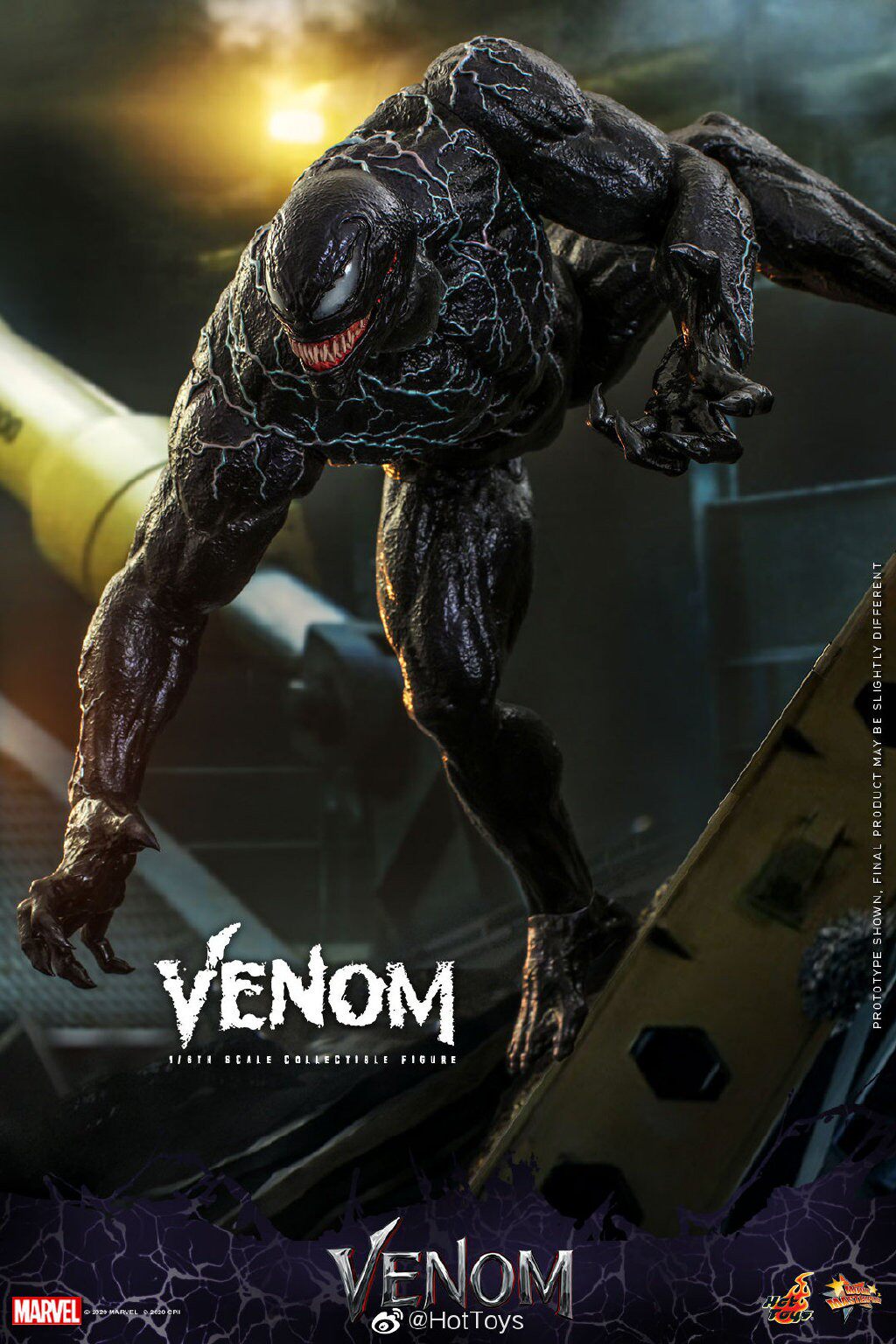 HOTTOYS HT MMS590 Venom 1.0 Deadly Guardian Venom1:6 movable figure