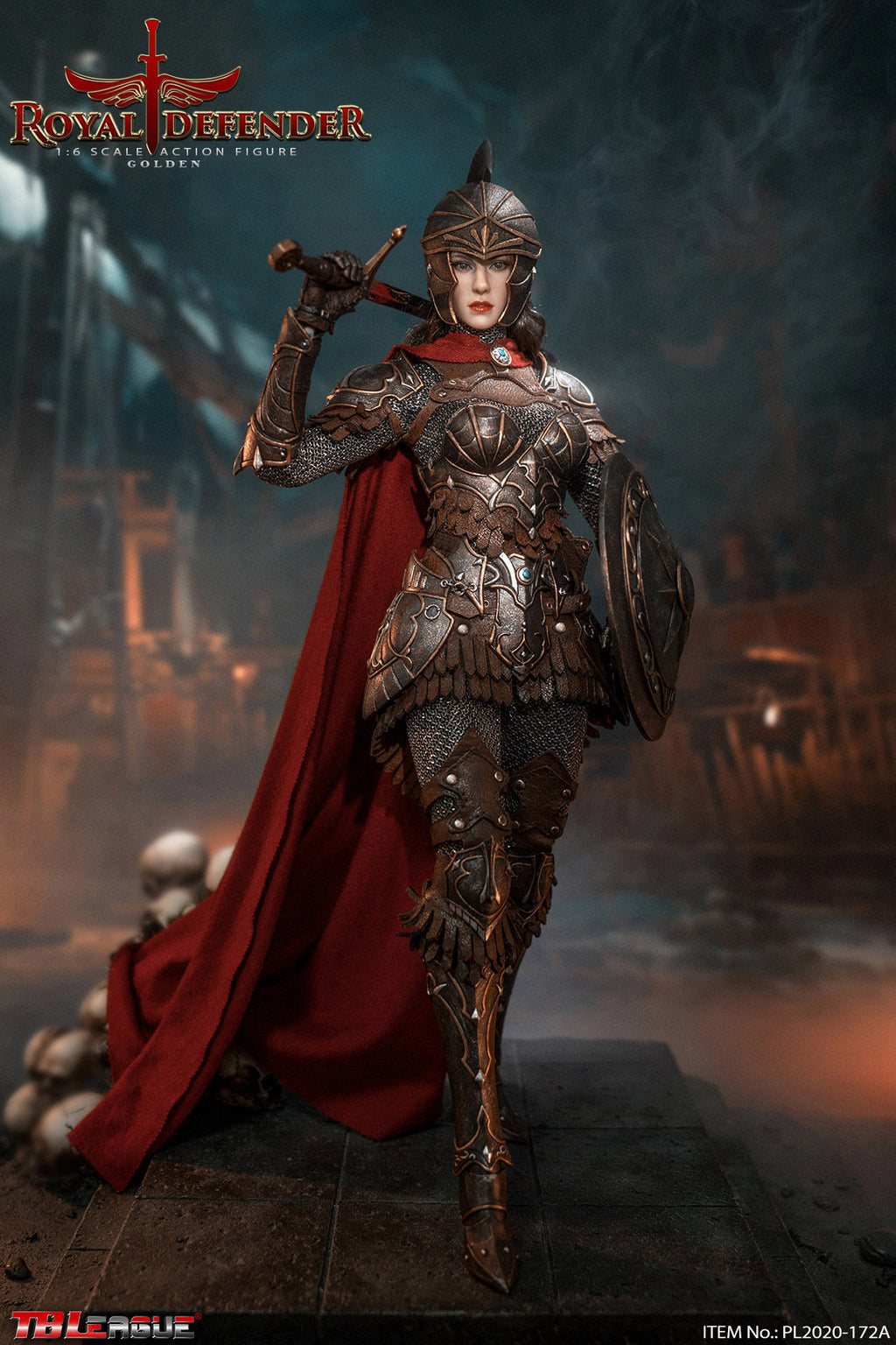 TBLeague 1/6 Royal Guardian Articulated Female Doll PL2020-172AB