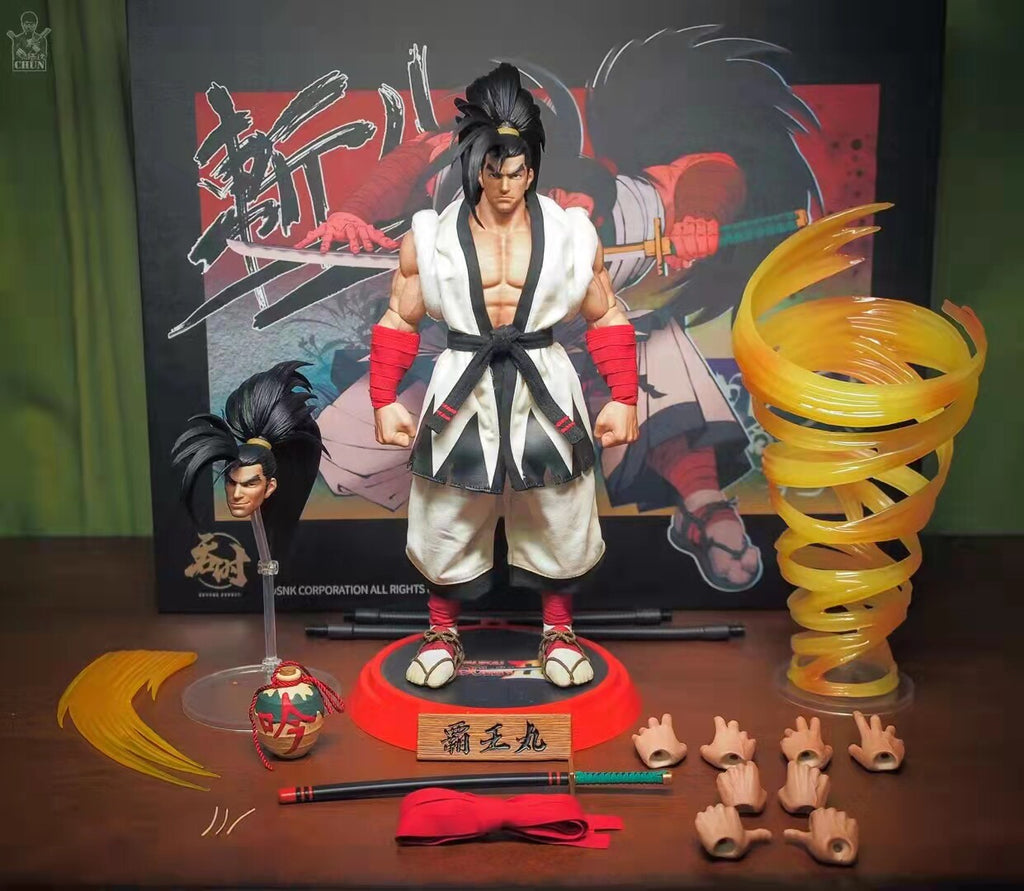 Officially Licensed SNK 1/6 Scale Samurai Shodown Haohmaru Hell Transformation Articulated Figure