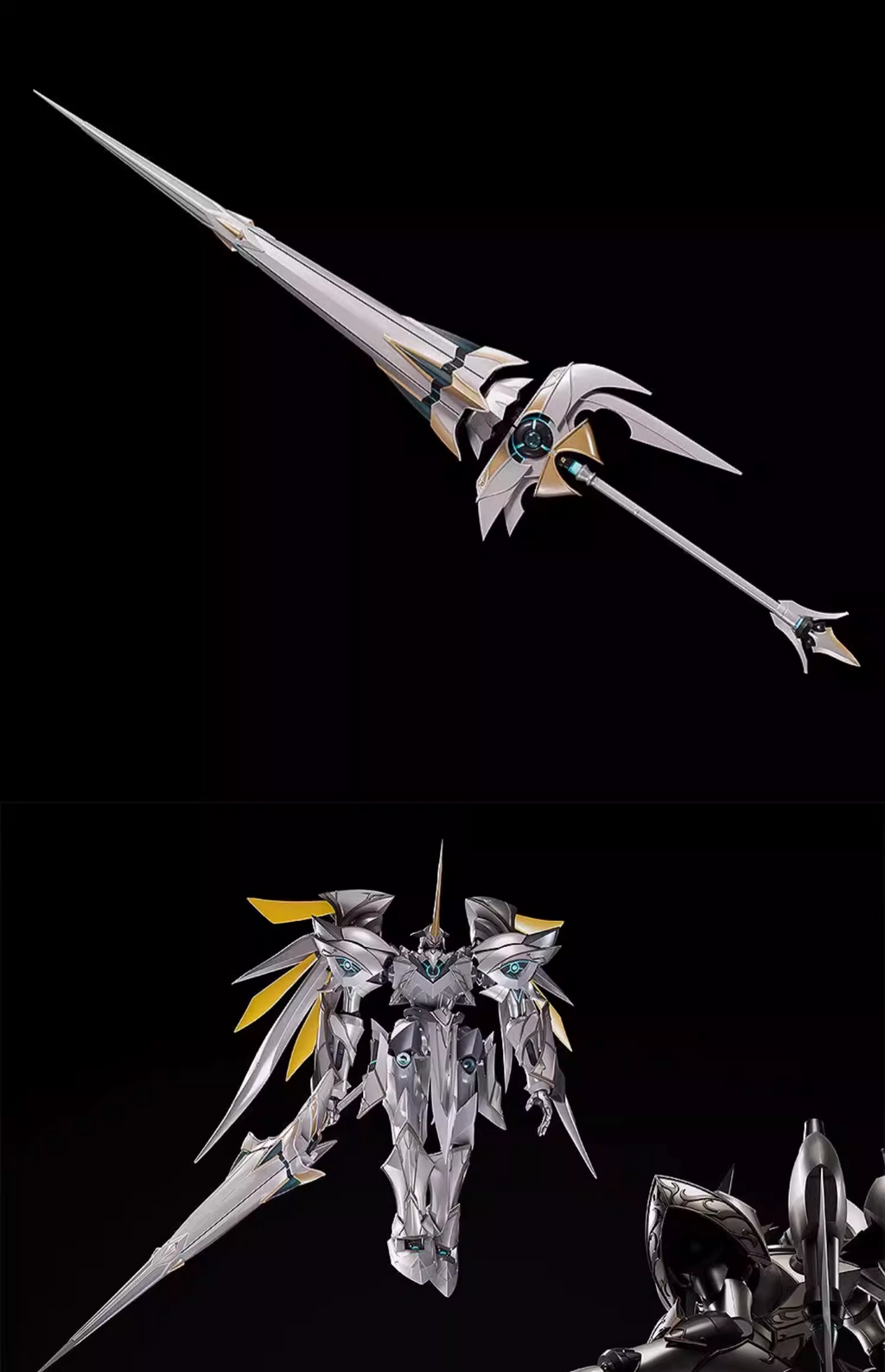 GSC MODEROID: *Trails of Cold Steel* — Silver Knight Divine, Valimar (Assembly Model)