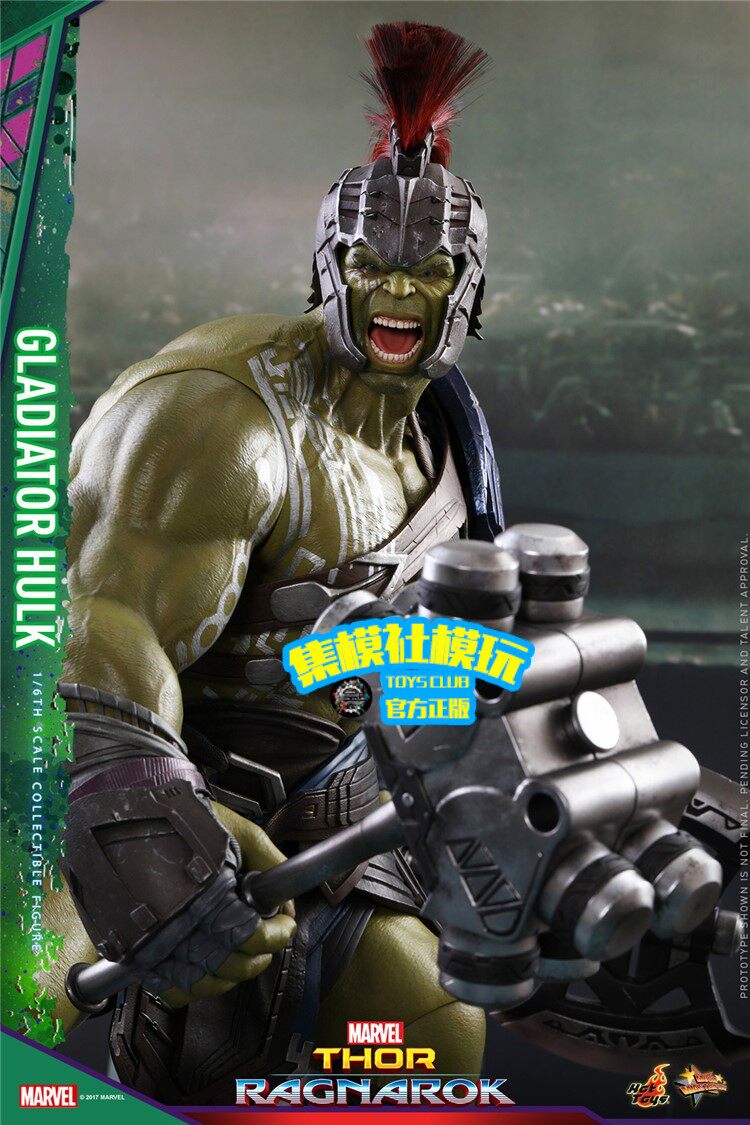 HOTTOYS HT MMS430 Thor: Ragnarok Hulk Gladiator 1/6 Scale Hulk 3.0 Figure