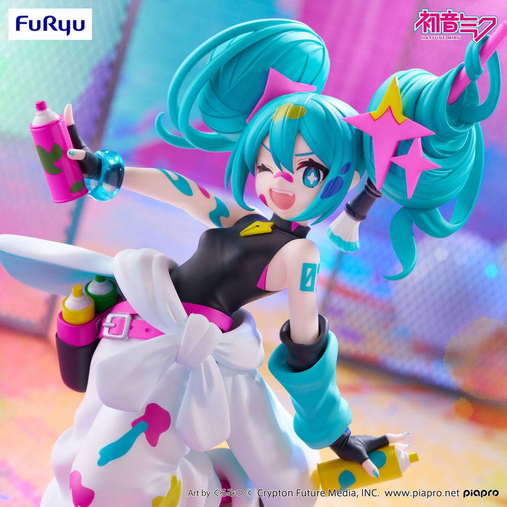 FuRyu Trio-Try-iTVOCALOID Hatsune Miku Graffiti Girl Prize Figure