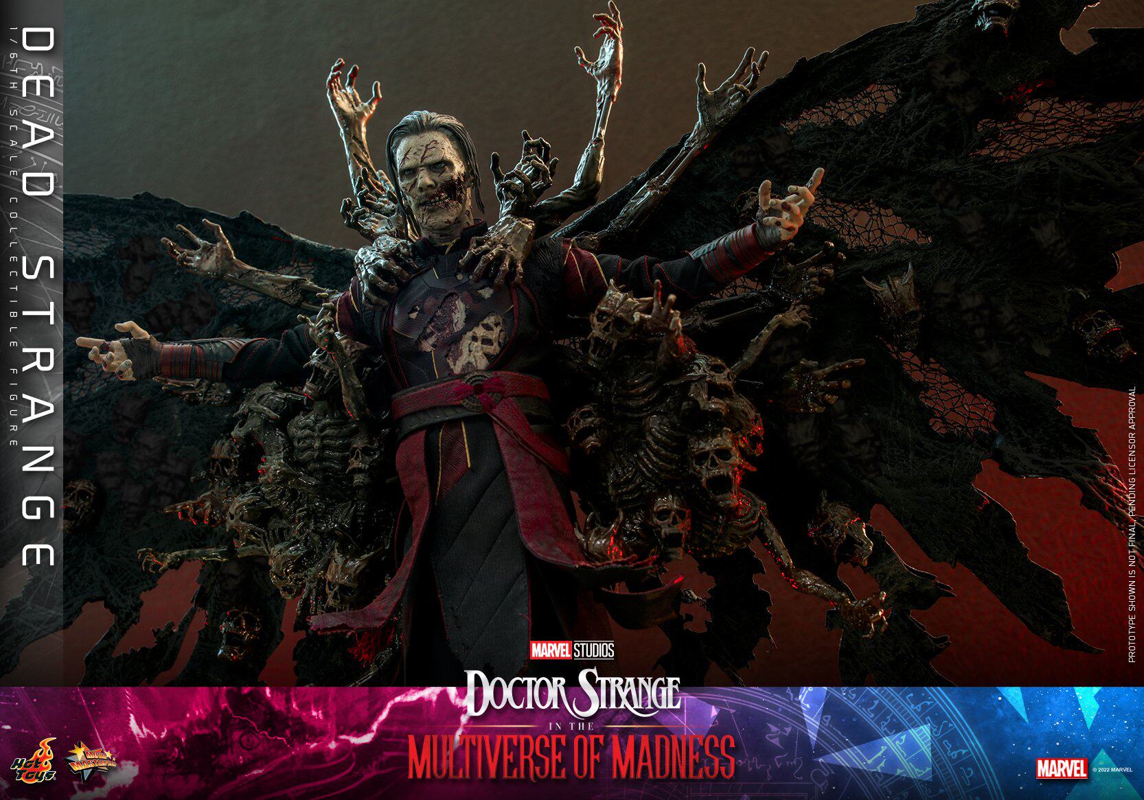HOTTOYS HT 1/6 Doctor Strange 2: Dead Doctor Action Figure MMS654