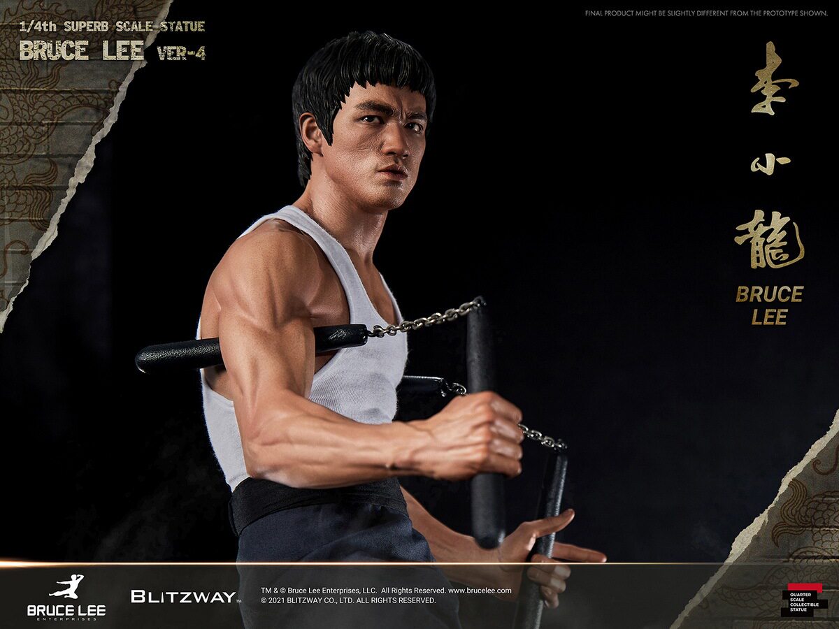 Blitzway 1/4 Bruce Lee Statue, 4th Edition, BW-SS-20901