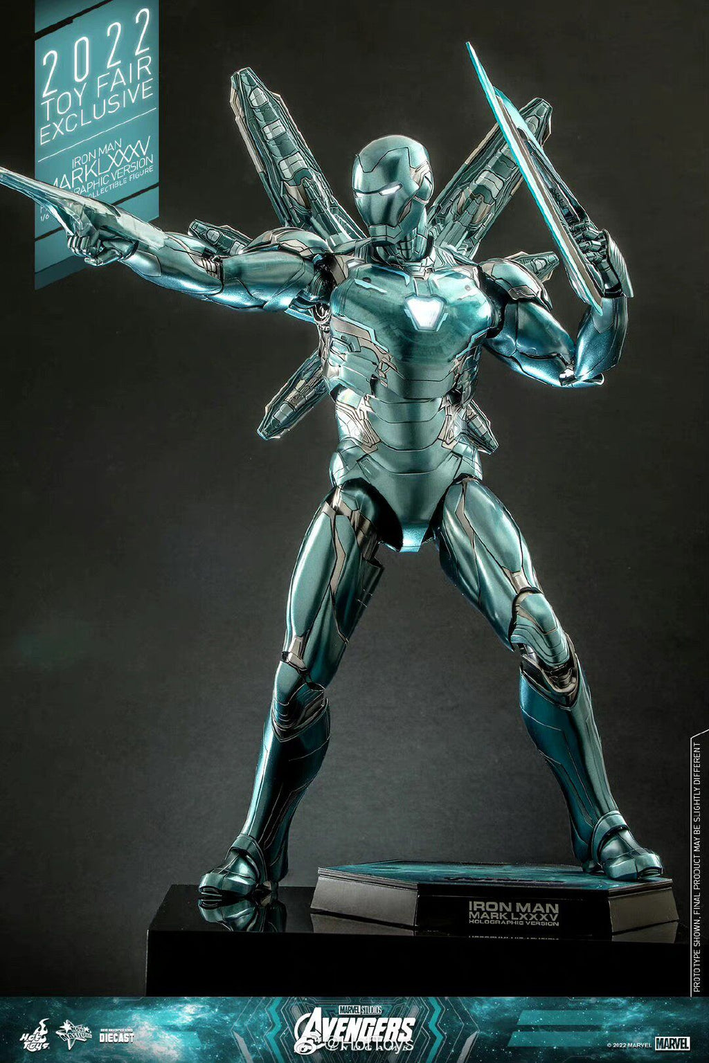 HT Endgame MK85 Hologram Version MMS646 Alloy Limited Edition action figures
