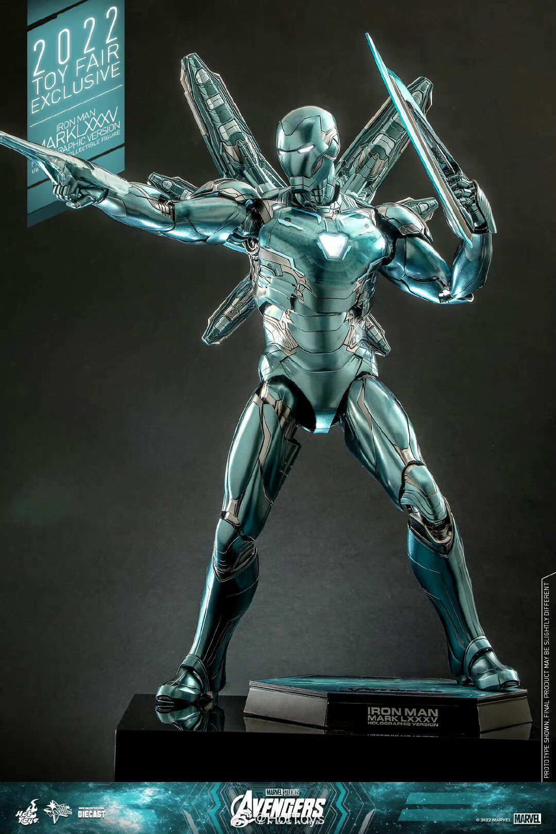 HT Endgame MK85 Hologram Version MMS646 Alloy Limited Edition action figures
