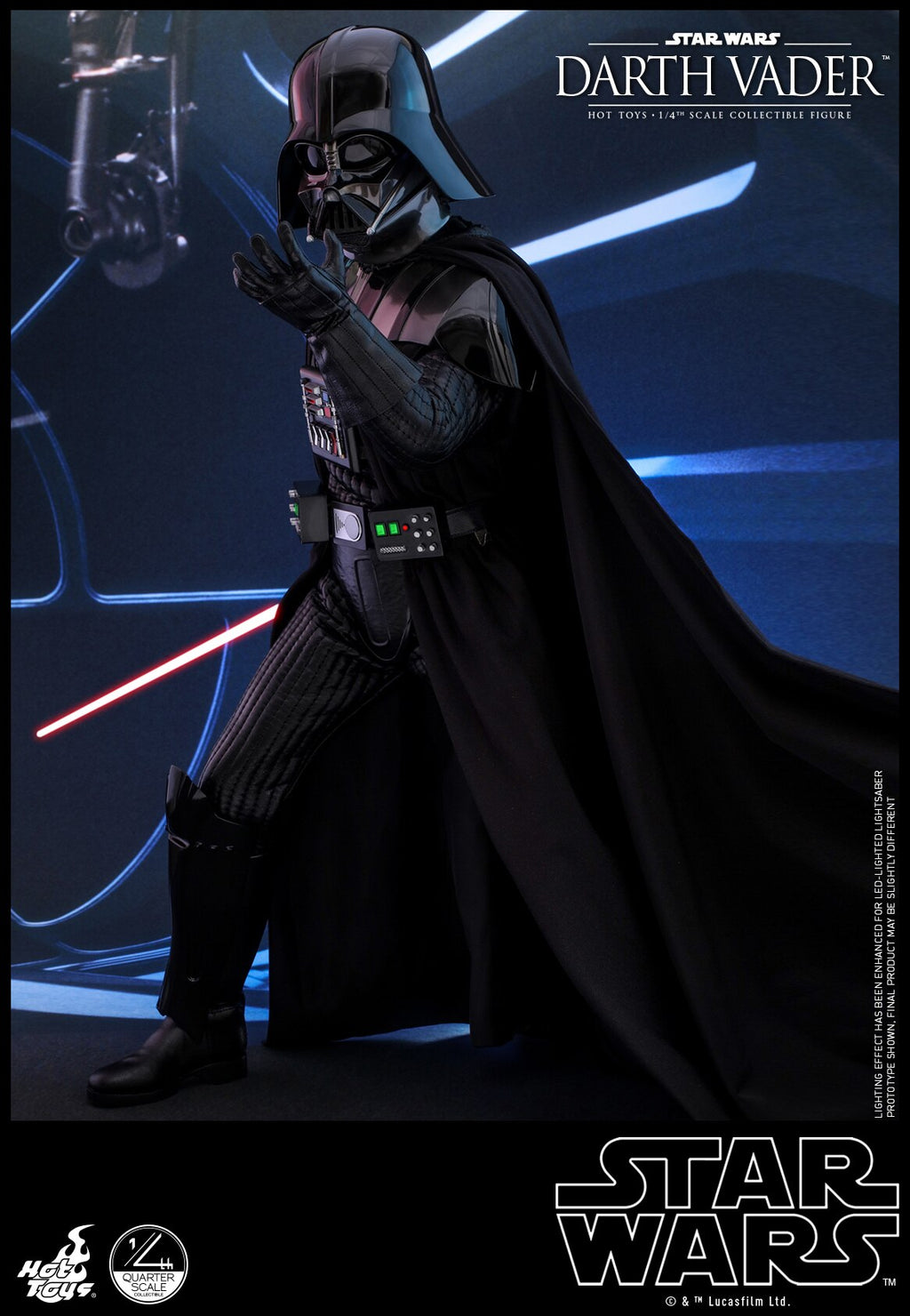 HOTTOYS HT 1/4 Star Wars Episode VI Darth Vader Action Figure QS013