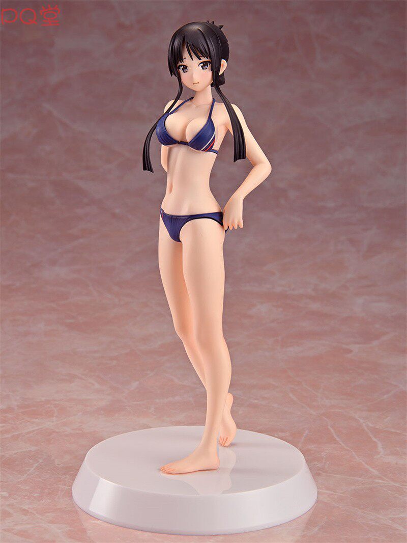 Our Treasure: K-On!  Mio Akiyama Summer Queens Painted PVC Figure