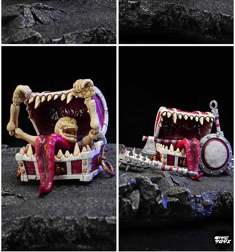 "Skeleton Dungeon: Santa Bones' Mysterious Treasure Chest" Articulated Action Figure
