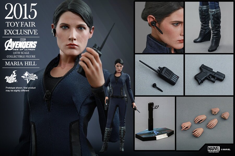 HotToys MMS305 Avengers 2 Agent Hill/Maria Hill 2015 Venue Limited Action Figure
