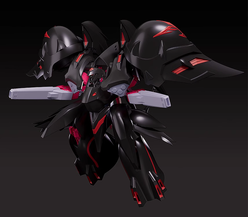 GSC MODEROID *Martian Successor Nadesico*: Dark Prince - Black Lily (Assembly Model)