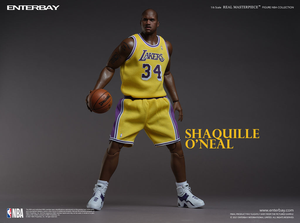 ENTERBAY 1/6 NBA 97-98 Season Shaquille O'Neal Wax Figure RM-1085