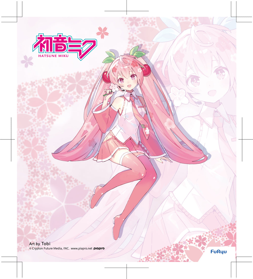 15cm FuRyu Hatsune Miku Sakura Miku 2024 Prize Figure