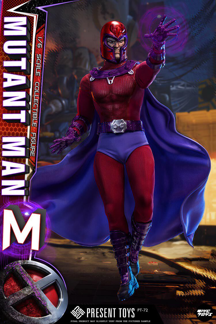 PRESENT TOYS X-Men Magneto 1/6 Scale Collectible Action Figure