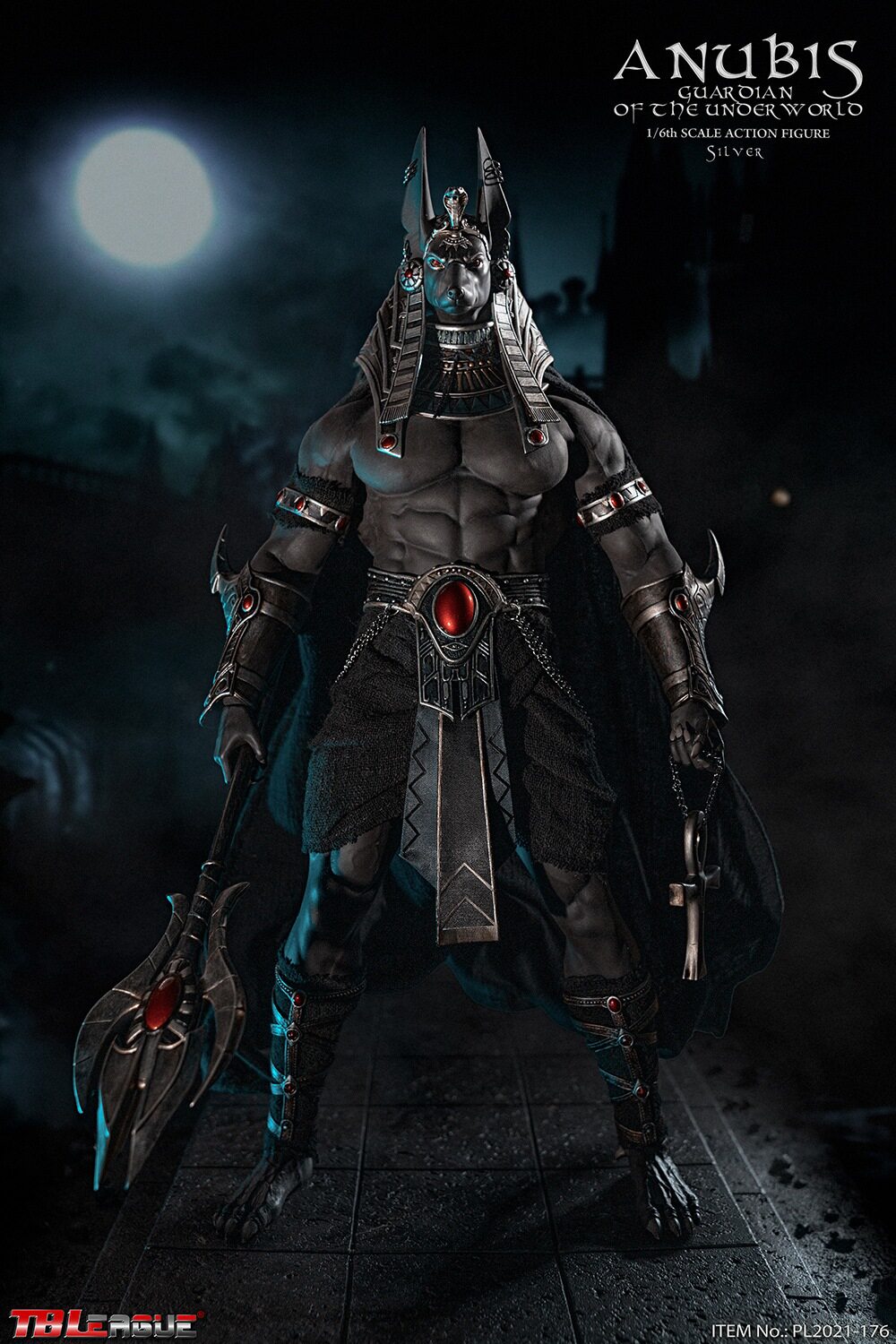TBLeague 1/6 Anubis, God of the Underworld, Articulated Figure PL2021-176