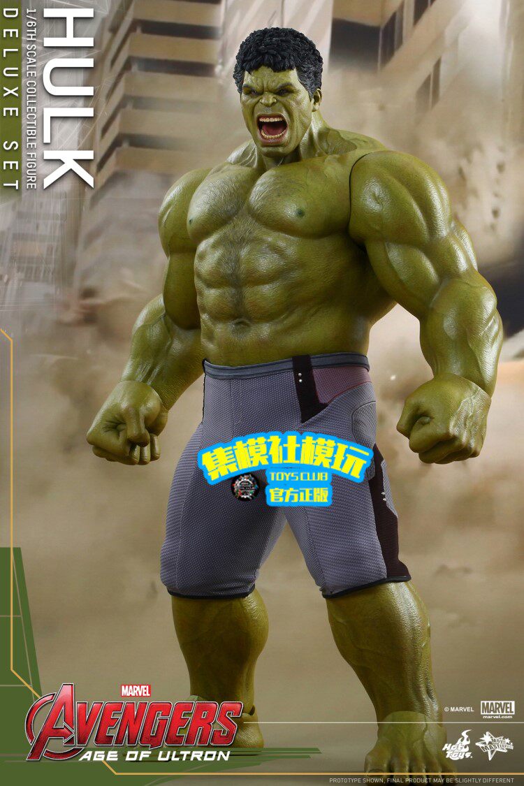 HOTTOYS 1/6 Avengers: Age of Ultron Hulk 2.0 Action Figure MMS286/287