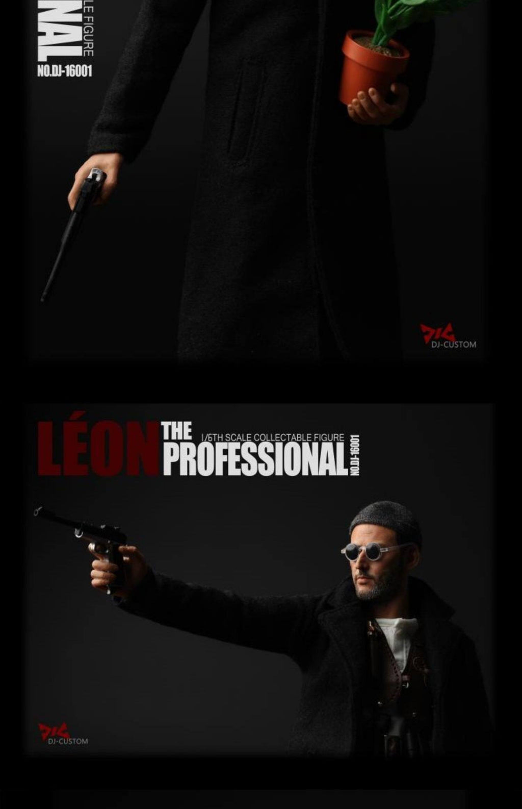 J-CUSTOMDJ-160011/6 Non-EB Killer Is Not Cold Collectible Doll Two-Headed Action Figure