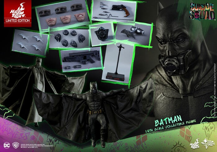 Hottoys HT 1/6 Suicide Squad Pacifier Batman Batman Limited MMS409 action figures
