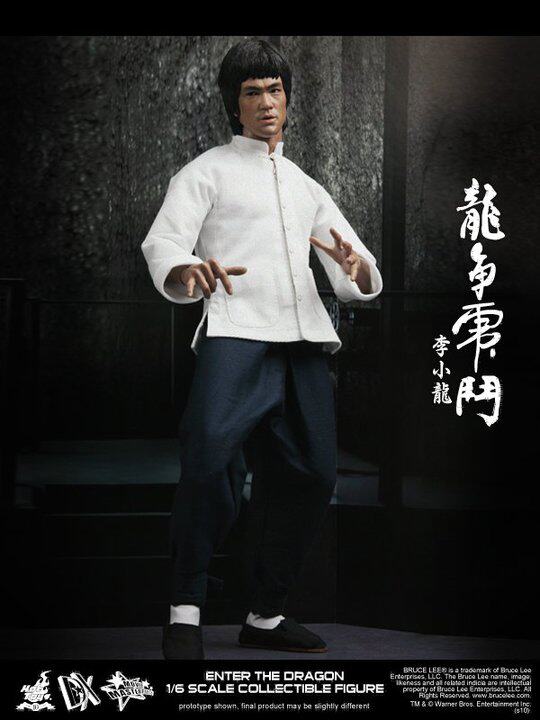 HT 1/6 DX04 Bruce Lee Enter the Dragon Deluxe Edition Dual Body  action figures