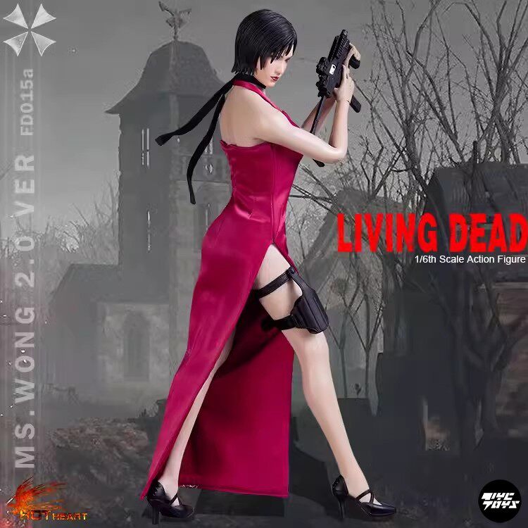 HOT HEART 1/6 Scale Zombie Slayer Female Spy: Ms. Wong 2.0