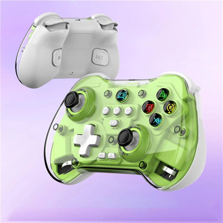compatible Gamepad Six-Axis Dual Motor Vibration Game Controller with Receiver