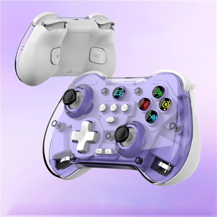 compatible Gamepad Six-Axis Dual Motor Vibration Game Controller with Receiver