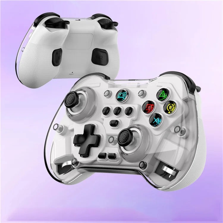 compatible Gamepad Six-Axis Dual Motor Vibration Game Controller with Receiver