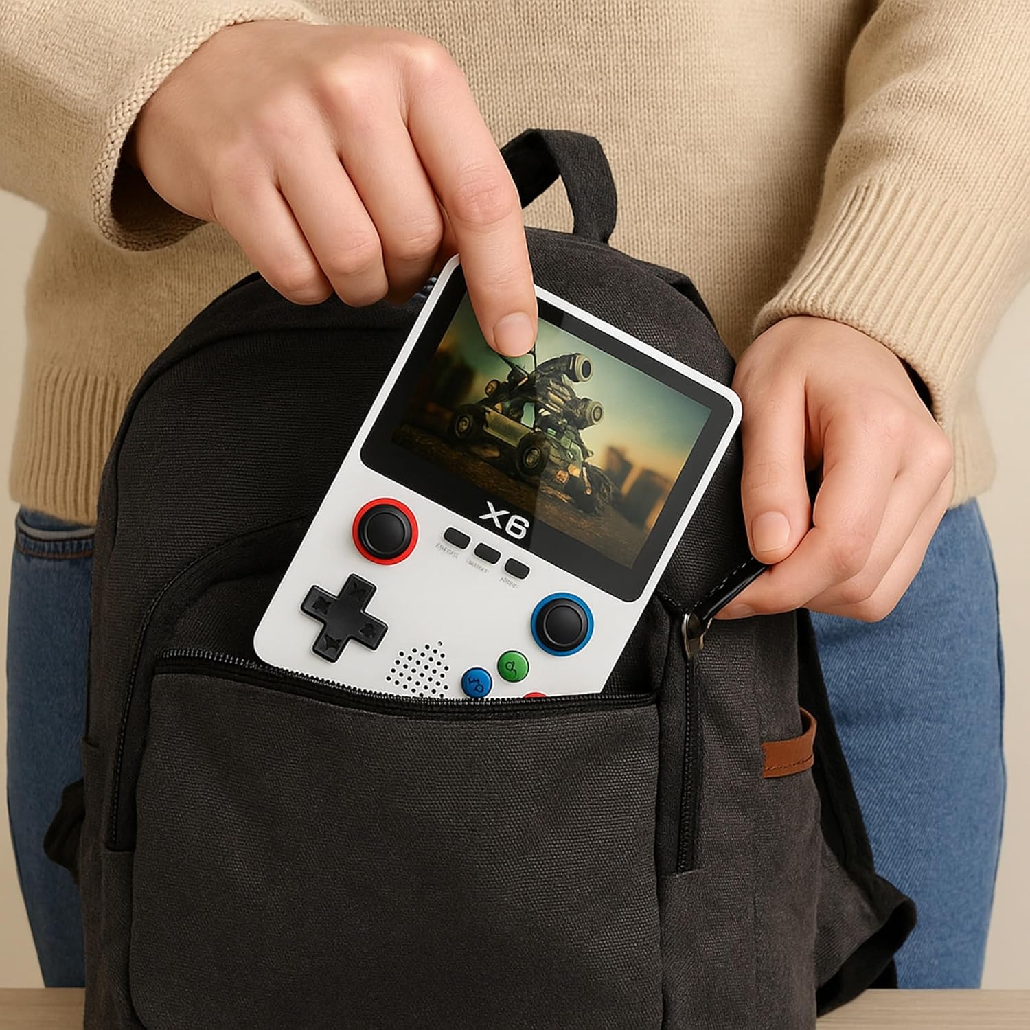 X6 Handheld Retro Games Console 10,000 Games 3.5" screen 32G