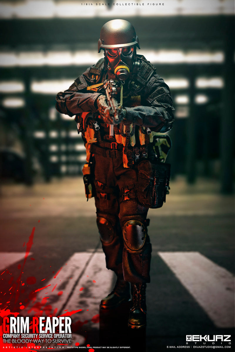 EKUAZ STUDIO 1/6 CSS G.I. Joe: Resident Evil 2 Death Hank Doll EKS05 Restock