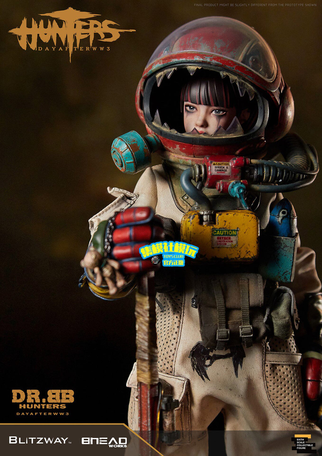 BLITZWAY 1/6 DR.BB World War III Protective Suit Girl Doll BW-UMS115