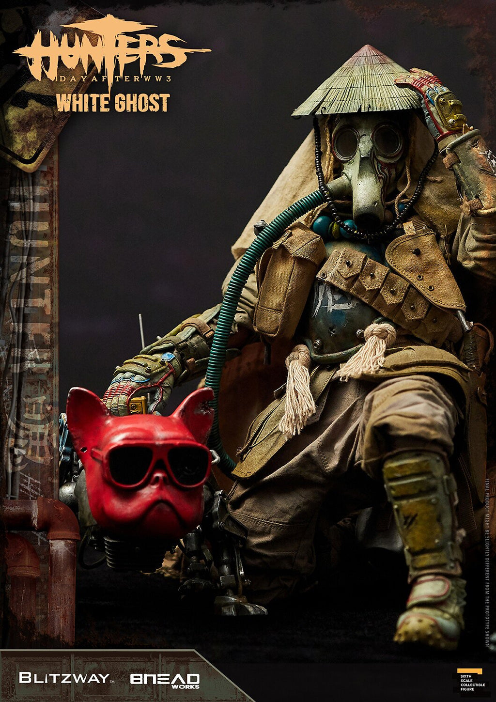 Blitzway 1/6 Hunter x Hunter Post-World War III White Demon Figures  BW-UMS 11801