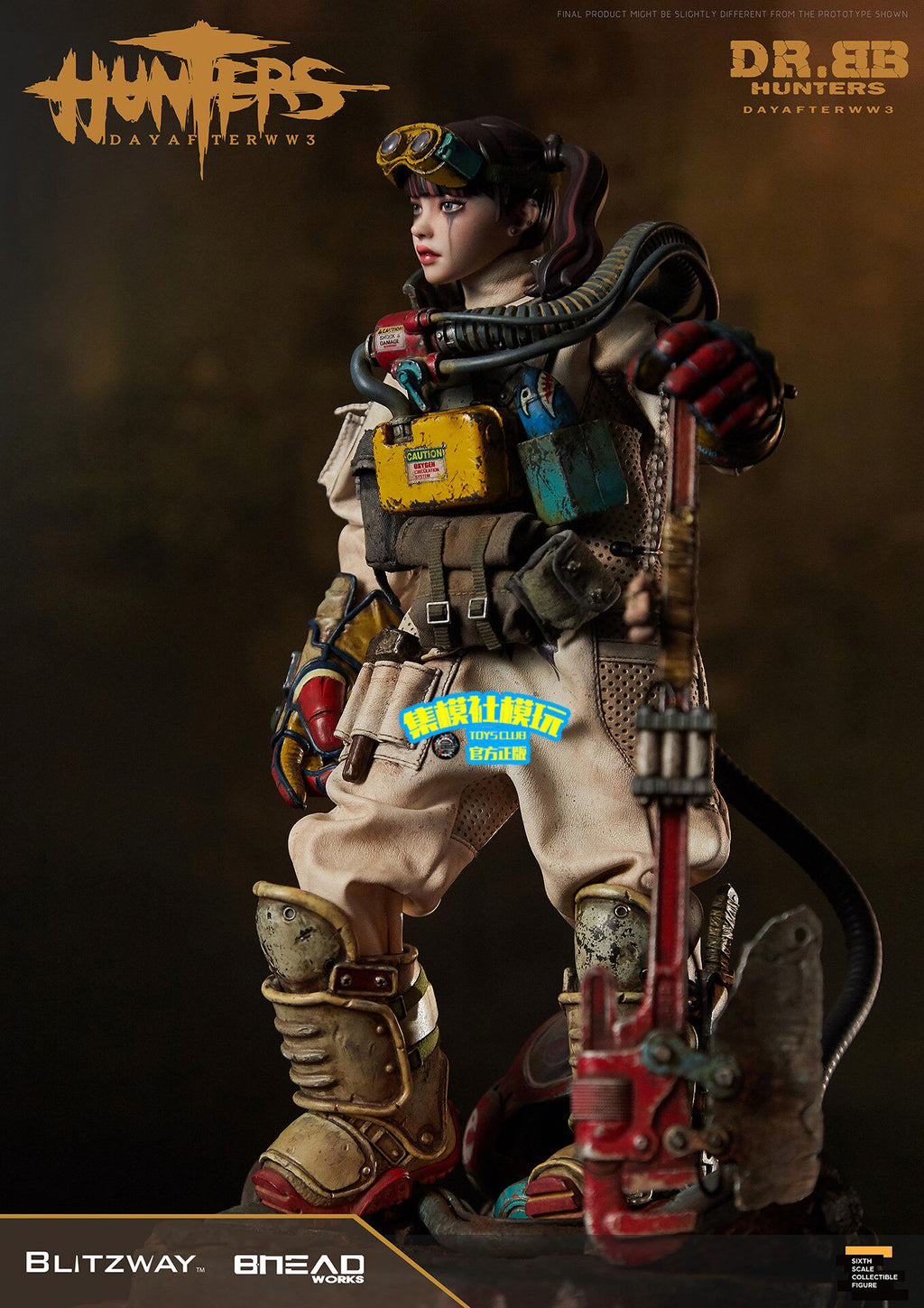 BLITZWAY 1/6 DR.BB World War III Protective Suit Girl Doll BW-UMS115