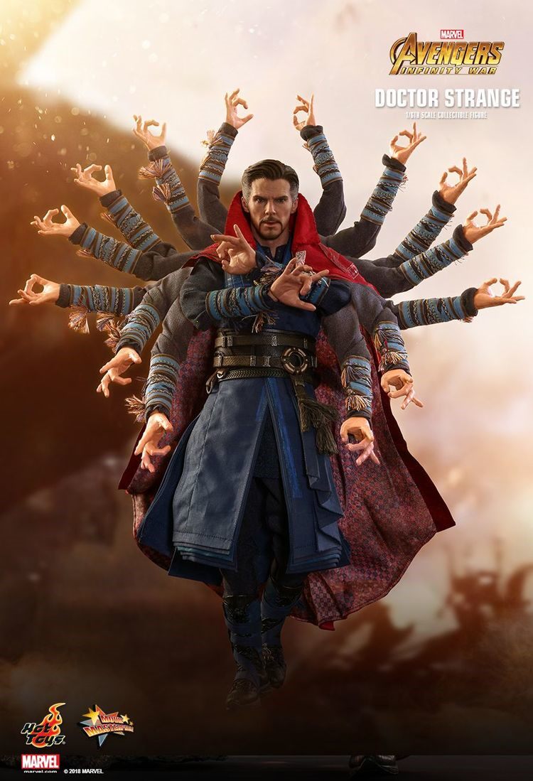 Hot Toys 1/6 Avengers: Infinity War Doctor Strange 2.0 Action Figure MMS484