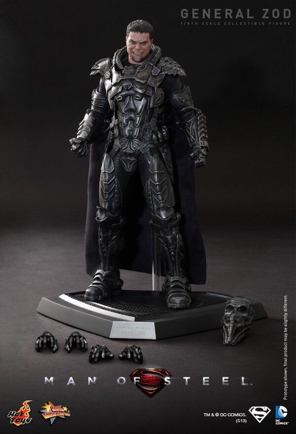 HOTTOYS HT MMS216 1/6 Superman Man of Steel General Zozord Villain Action Figure