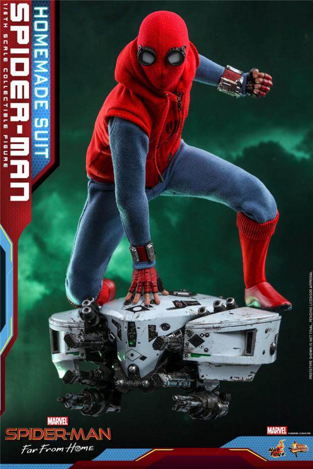 HT HOTTOYS 1/6 Spider-Man Far From Home Homemade Suit Version 2.0 Action Figure