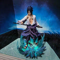 Naruto large size 33CM luminous curse seal Sasuke figure model GK statue figure
