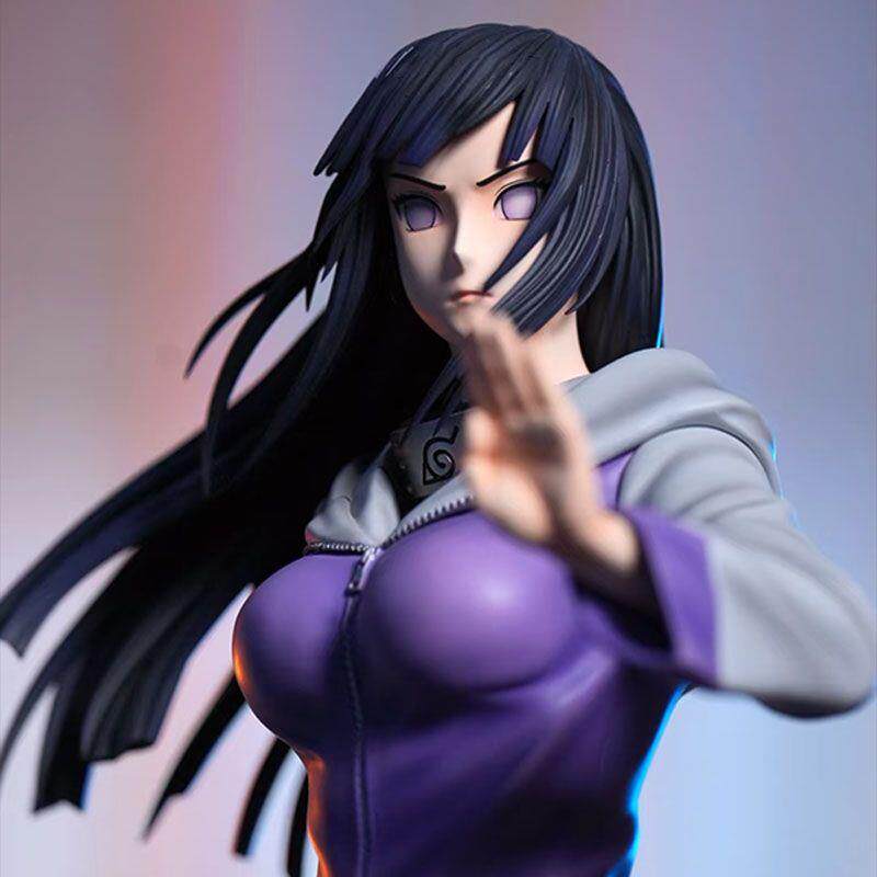 Naruto Hinata Hinata Figure 34cm Large Size Scene Stand Ninja Statue