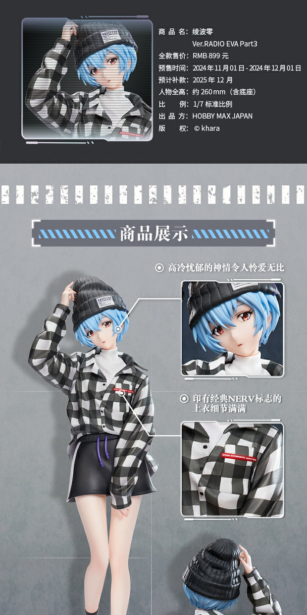 Hobbymax EVA: Rei Ayanami Ver. RADIO EVA Part.3 — Licensed Version