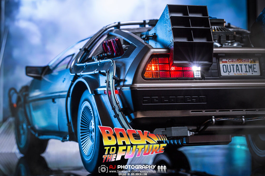 HOT TOYS HT Back to the Future 2 Time Car Time Car Martin MMS636 1/6 movable  action figures