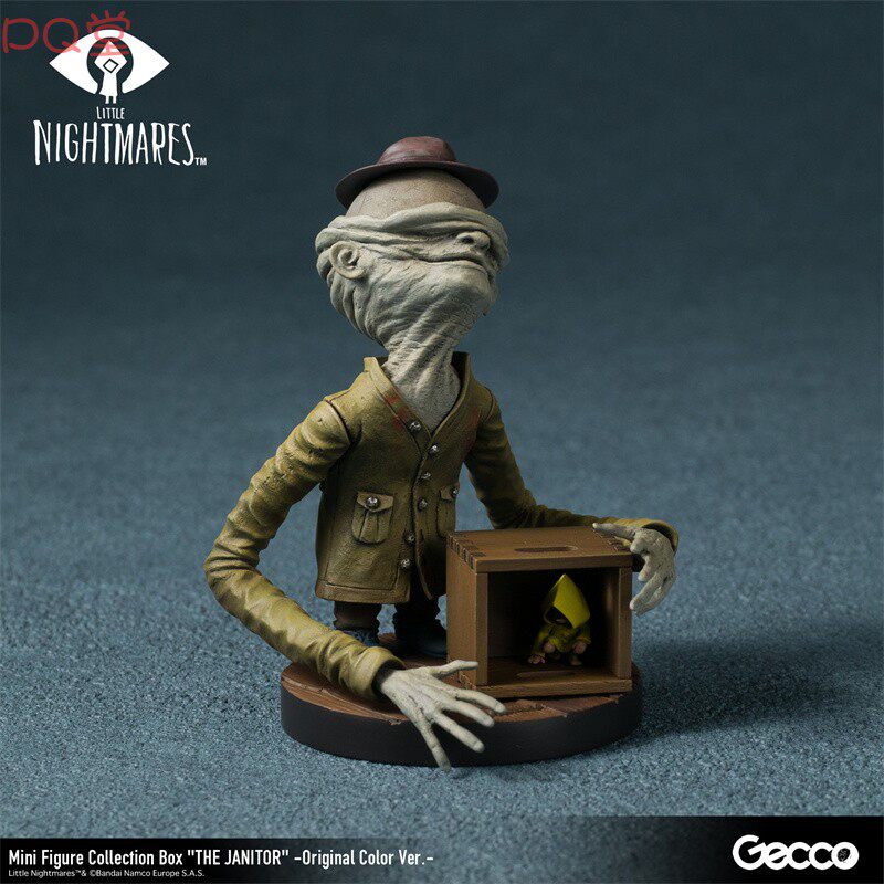 Gecco Little Nightmares mini figure collection set, complete set of 6 original color version figures